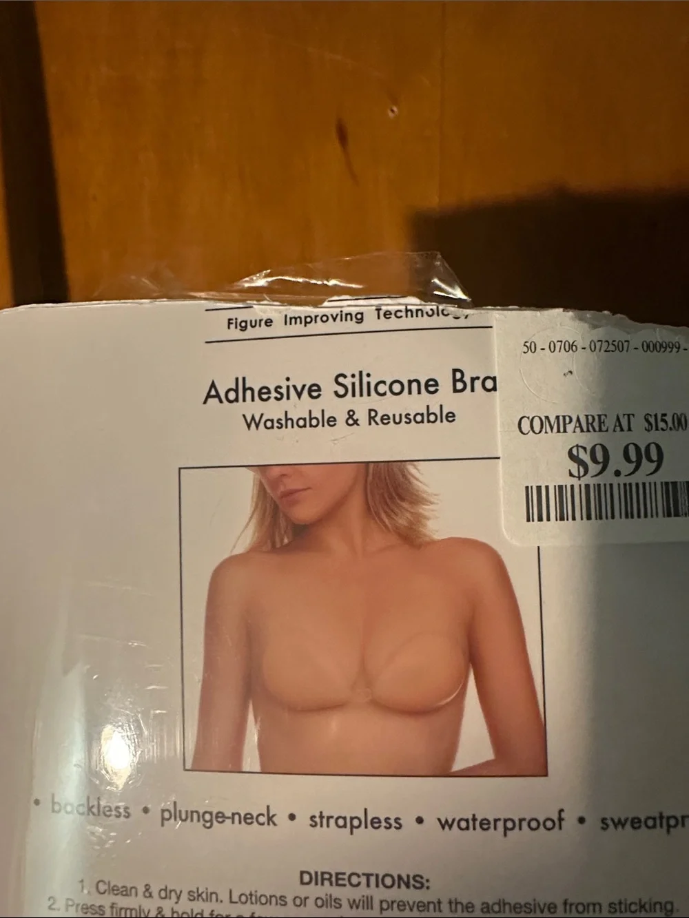T.J.Maxx Nude Adhesive Silicone Bra Cups